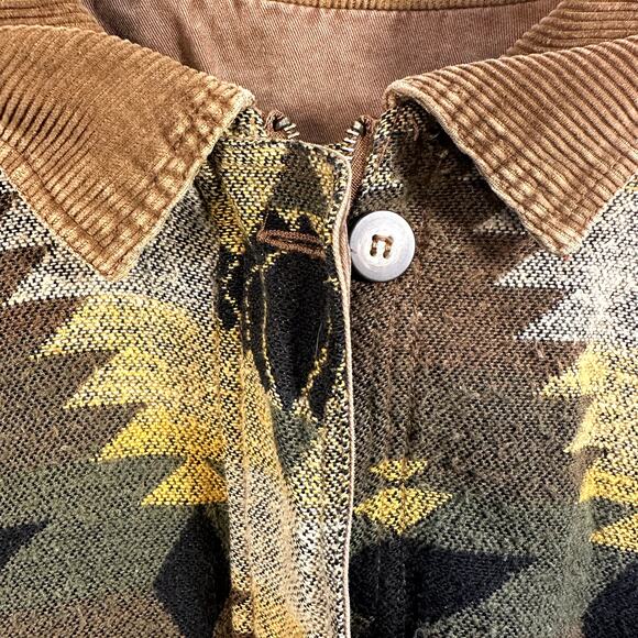 VTG Brandon Thomas Reversible Barn Coat Women XL Western Chore Ranchcore Tribal - Picture 6 of 16